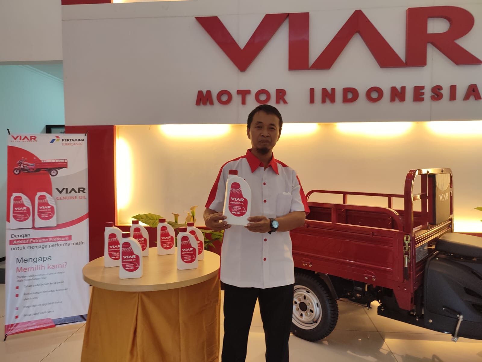 Manfaat VIAR Genuine Oil untuk Performa dan Efisiensi Mesin Motor Niaga
